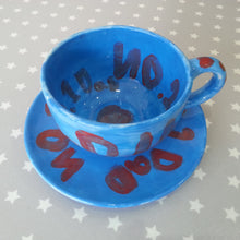 Load image into Gallery viewer, Cappuccino Cup and Saucer