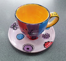 Load image into Gallery viewer, Tea Cup and Saucer