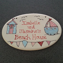 Load image into Gallery viewer, Oval Plaque with Beads