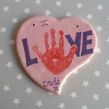 Load image into Gallery viewer, Curved Heart Plaque