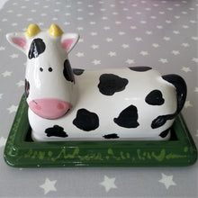 Load image into Gallery viewer, Cow Butter Dish
