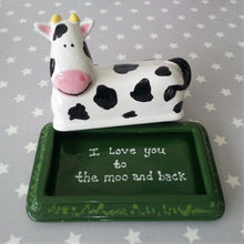 Load image into Gallery viewer, Cow Butter Dish