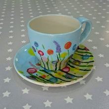 Load image into Gallery viewer, Tea Cup and Saucer