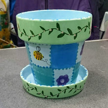 Load image into Gallery viewer, Large Plant Pot &amp; Saucer
