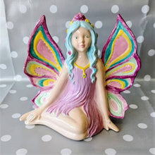 Load image into Gallery viewer, Large Side Sitting Fairy Figure