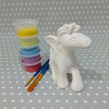Load image into Gallery viewer, Ready to paint pottery - medium pegasus figure