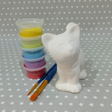 Load image into Gallery viewer, Ready to paint pottery - Medium Cat Figure