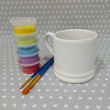 Load image into Gallery viewer, Ready to paint pottery - Medium Country Mug