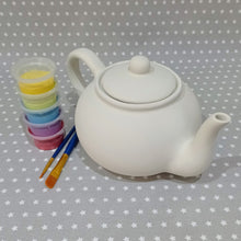 Load image into Gallery viewer, Ready to paint pottery - Classic Teapot
