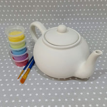 Load image into Gallery viewer, Ready to paint pottery - Classic Teapot