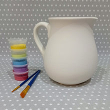 Load image into Gallery viewer, Ready to paint pottery - 1 Litre Jug
