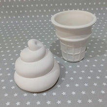 Load image into Gallery viewer, Ice-Cream Cone Trinket Box