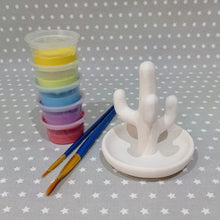 Load image into Gallery viewer, Ready to paint pottery - Cactus Trinket Dish