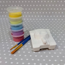 Load image into Gallery viewer, Ready to paint pottery - small tank figure