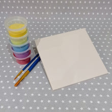 Load image into Gallery viewer, Ready to paint pottery - 6" Square Tile