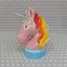 Load image into Gallery viewer, Unicorn Head Money Box