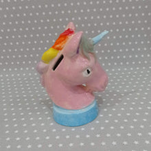 Load image into Gallery viewer, Unicorn Head Money Box