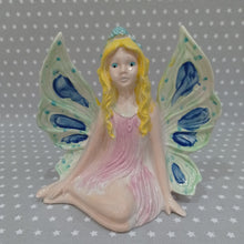 Load image into Gallery viewer, Large Side Sitting Fairy Figure