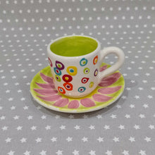Load image into Gallery viewer, Espresso Cup and Saucer