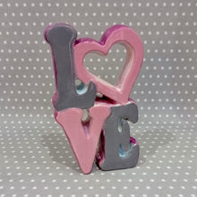 Load image into Gallery viewer, Tall LOVE Plaque