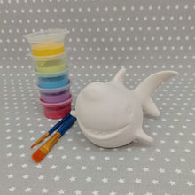 Load image into Gallery viewer, Ready to paint - medium shark figure