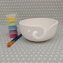 Load image into Gallery viewer, Ready to paint pottery - Yarn Bowl