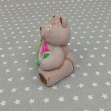Load image into Gallery viewer, Teddy holding Watermelon with acrylic paints