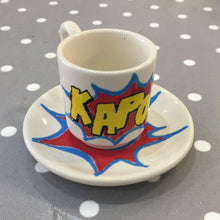 Load image into Gallery viewer, Espresso Cup and Saucer