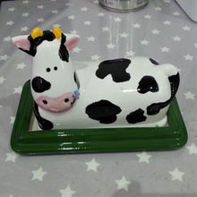 Load image into Gallery viewer, Cow Butter Dish
