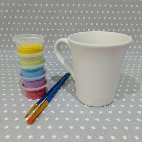 Ready to paint pottery - Cone Flare Mug
