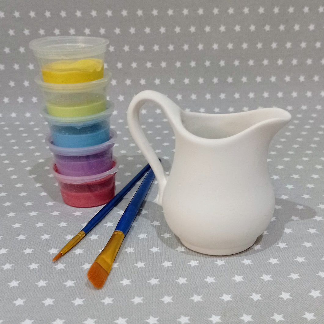 Ready to paint pottery - Classic Cream Jug