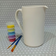 Load image into Gallery viewer, Ready to paint pottery - 1.5 Litre Cylinder Pitcher
