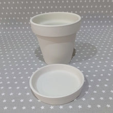 Load image into Gallery viewer, Small Plant Pot &amp; Saucer
