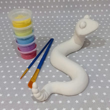 Load image into Gallery viewer, Ready to paint pottery - Snake Figure
