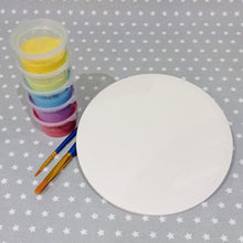 Load image into Gallery viewer, Ready to paint pottery - 6&quot; Round Tile
