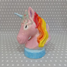 Load image into Gallery viewer, Unicorn Head Money Box
