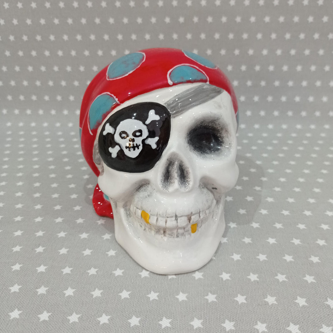 Pirate Skull Money Box