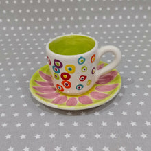 Load image into Gallery viewer, Espresso Cup and Saucer
